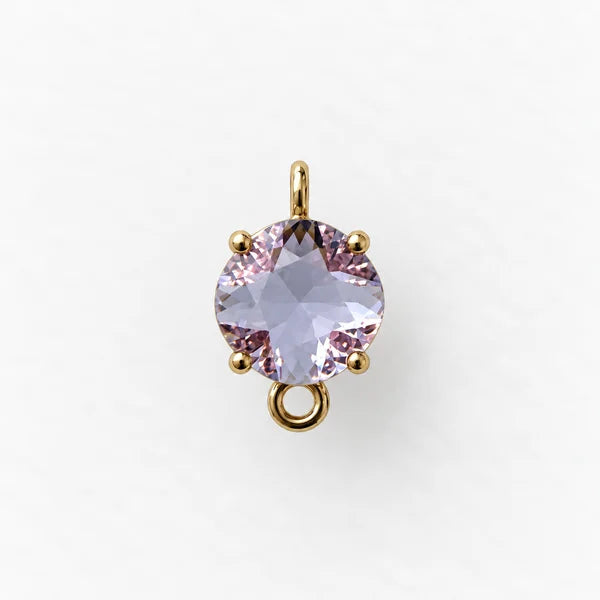 Lilac Crystal - Gold