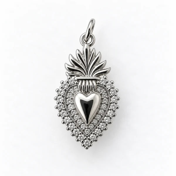 Sacred Heart - Silver
